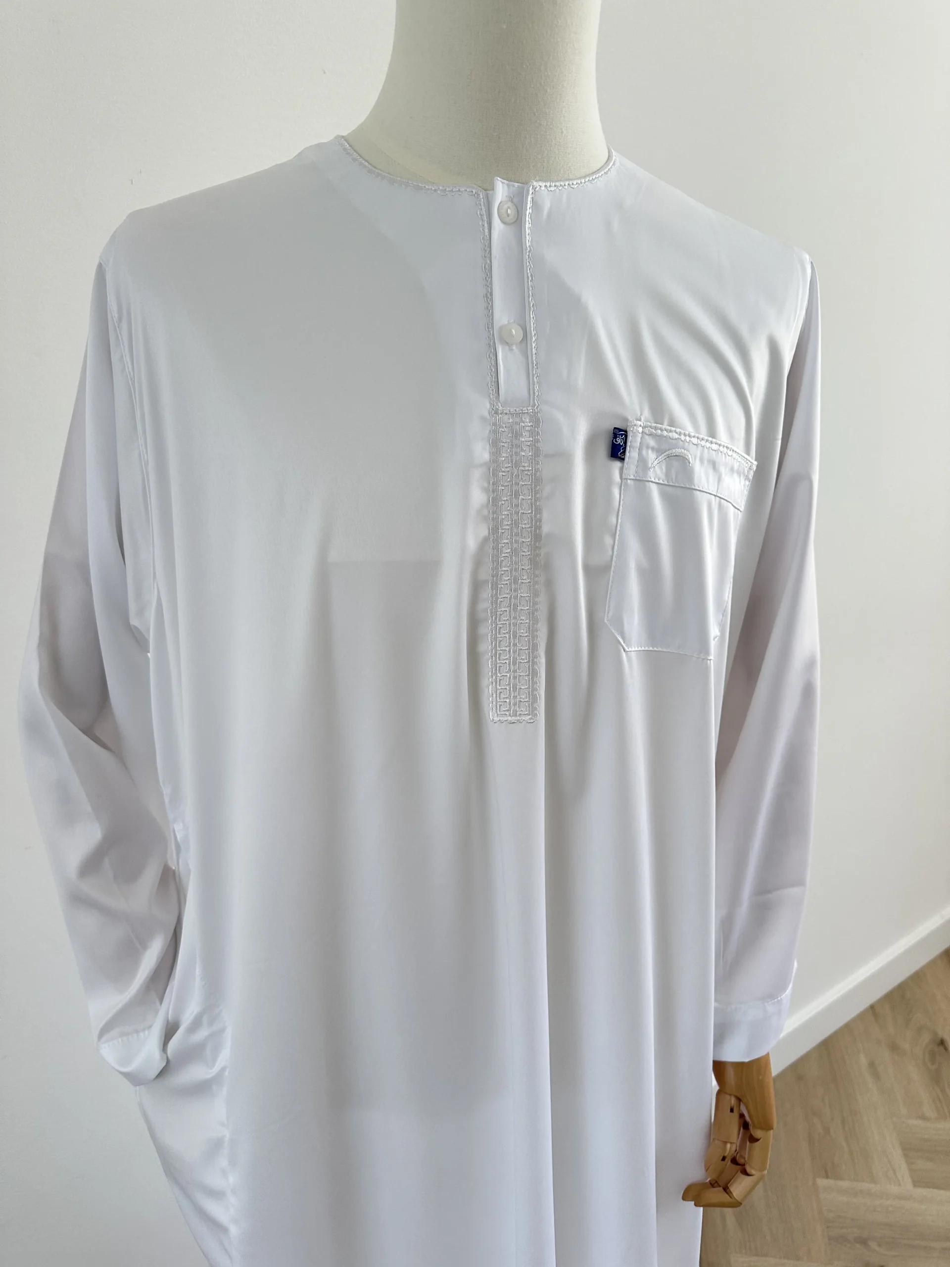 Ikaf qamis lange mouw - Afbeelding 2